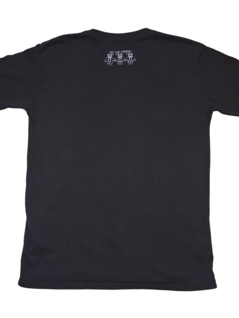 Radiohead T-Shirt W.A.S.T.E Ice Caps Melting Men's Small Black RARE NWOT NEW - Picture 2 of 8